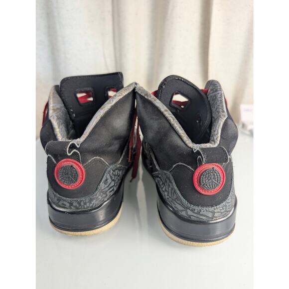 Nike Air Jordan Spizike OG Black Varsity Red Green Men's 315371-026 Size 8.5 - Picture 9 of 14